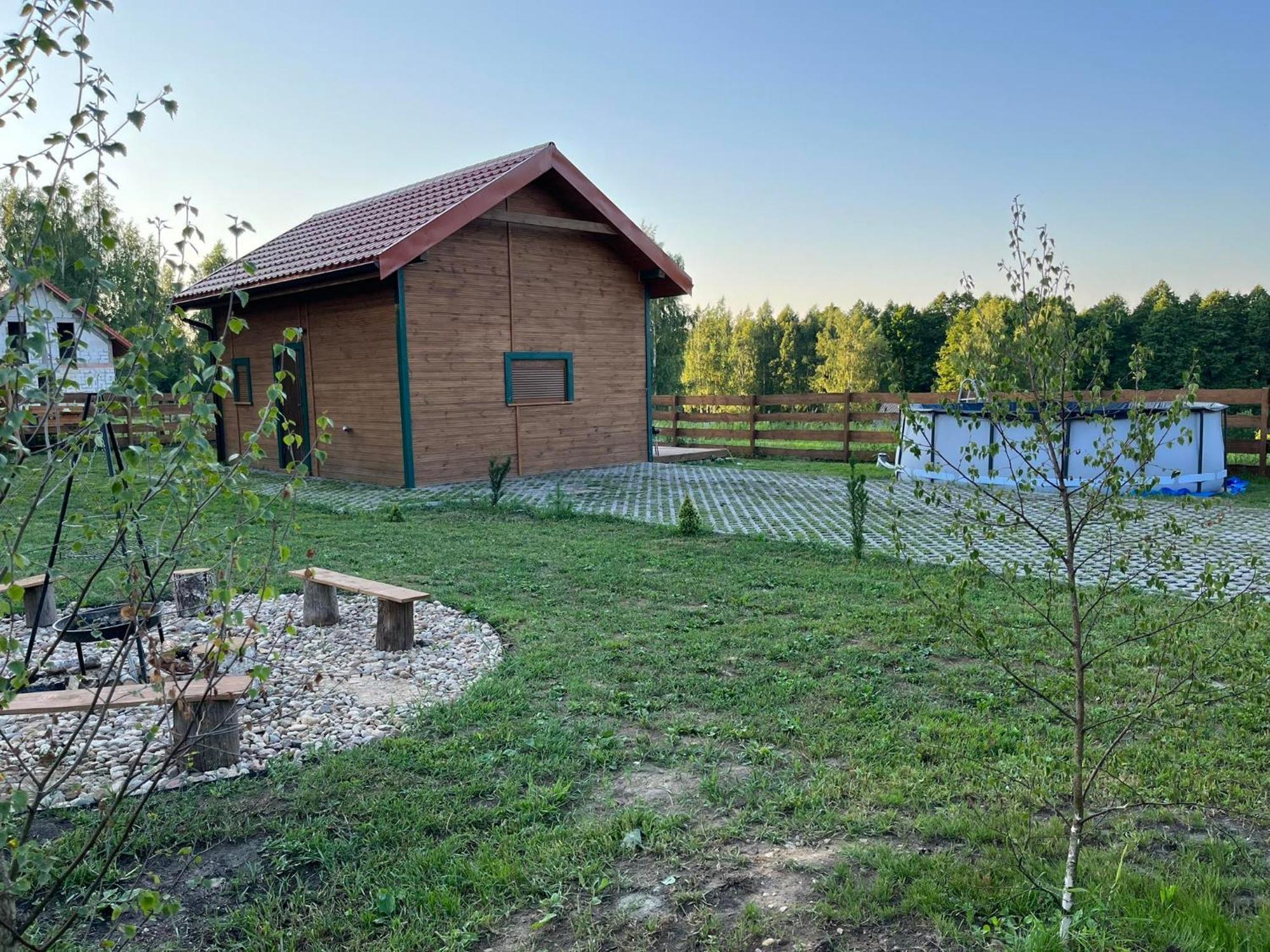 Zielona Chatka Nad Sapina Pozezdrze Exteriér fotografie