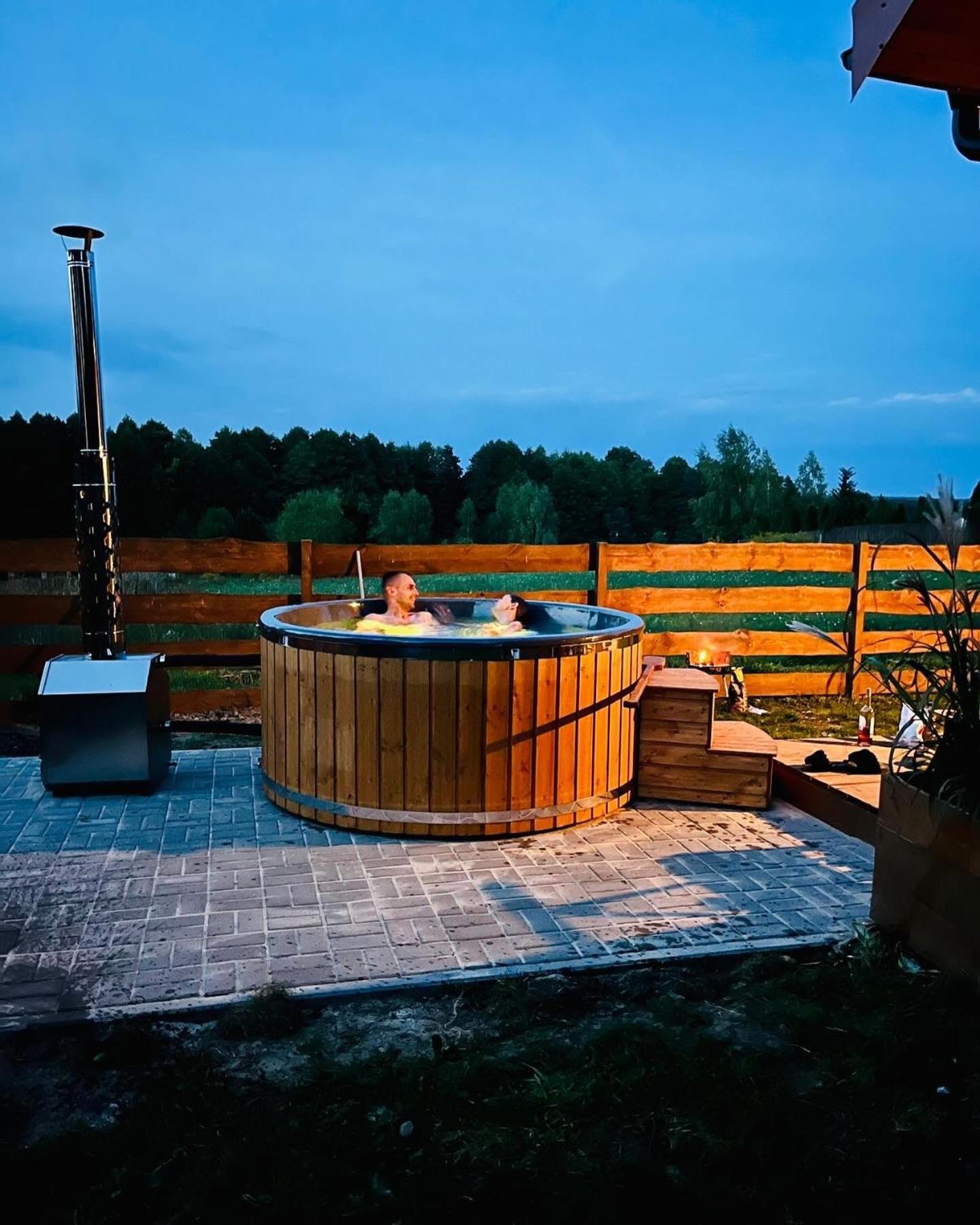 Zielona Chatka Nad Sapina Pozezdrze Exteriér fotografie
